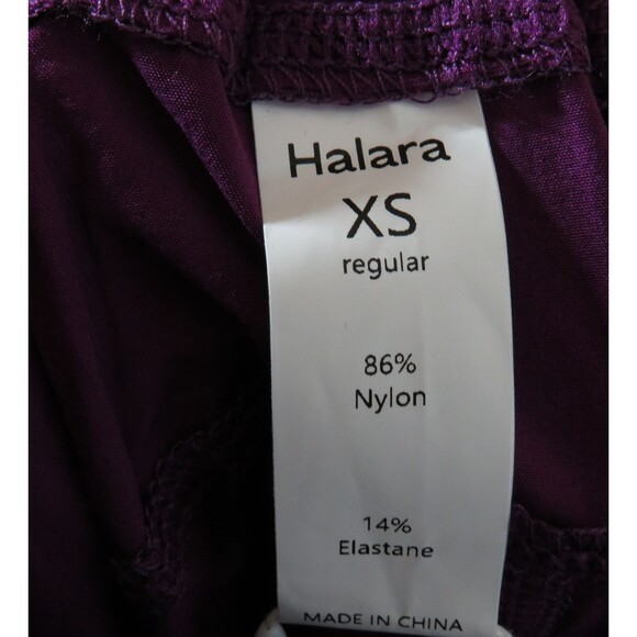 Halara Purple High Waist Nylon Blend Elastic Waist Jogger Pants Size XS - Picture 3 of 7